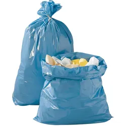 Soennecken Müllsack 240l 80mic blau 100 St./Pack., Abfallsack, Blau