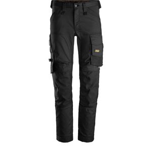 Snickers-Workwear Arbeitshose AllroundWork Stretch, Herren, Bundhose, schwarz, Größe 54