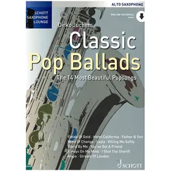 Schott Notenbuch Schott Saxophone Lounge - Classic Pop Ba Altsax, mit Audio-Down... - Notenbuch