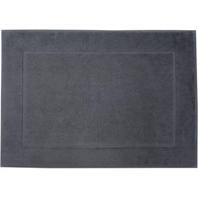 Badematte FRAMSOHN FROTTIER "Uni Basic Hotelmatte" Gr. 4, grau (anthrazit), H:11mm, Baumwolle, Badematten, Badematte, große Farbpalette, Hergestellt in Österreich, Badezimmerteppich