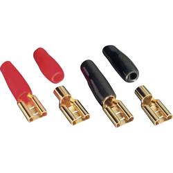 Sinuslive Car HiFi Lautsprecherstecker-Set 1 x 6 mm² vergoldet KSI6.3 P20