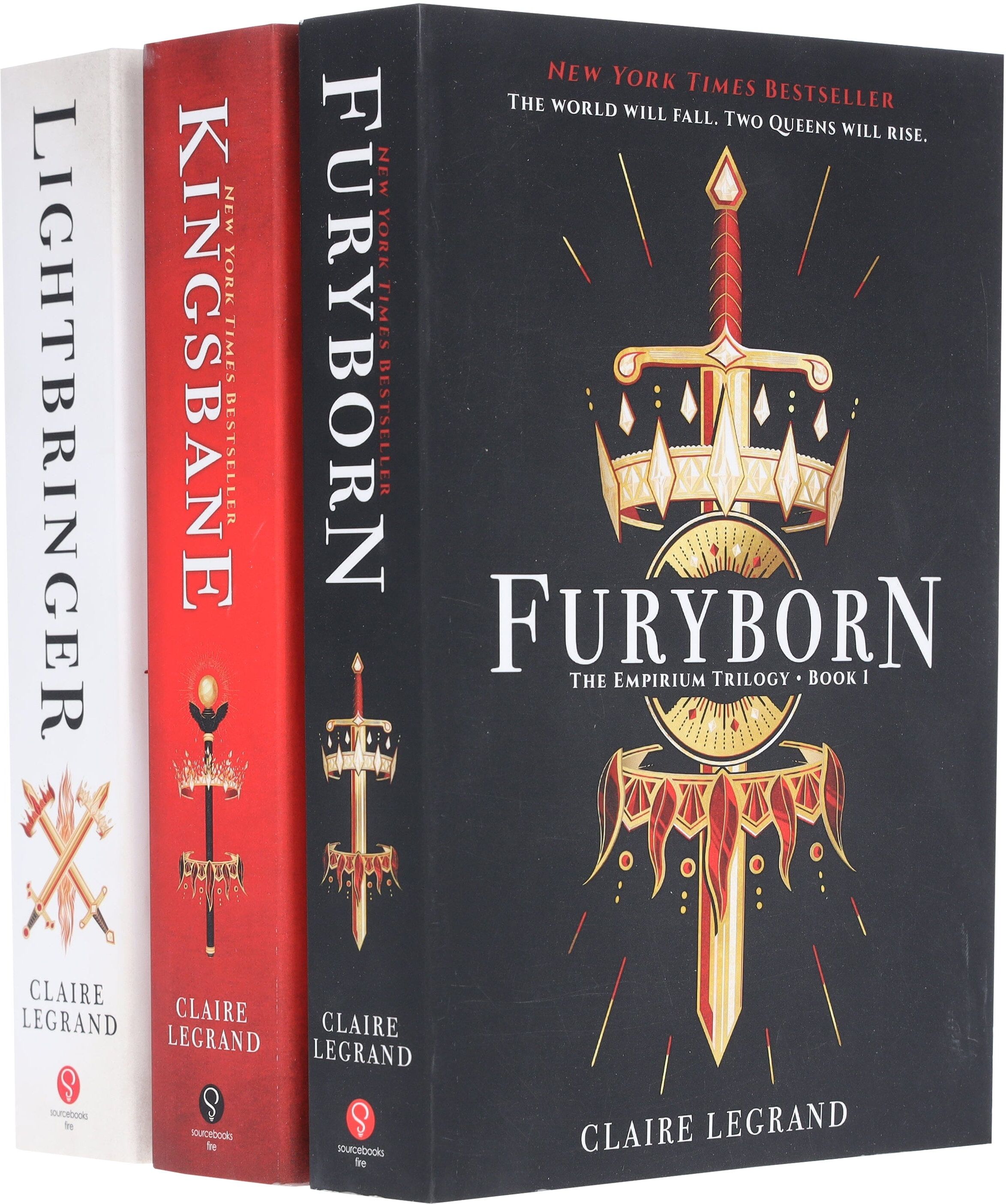 The Empirium Trilogy by Claire Legrand 3 Books Collection Set - Ages 14-18 - Paperback Sourcebooks