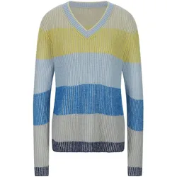 V-Pullover MYBC blau, 38