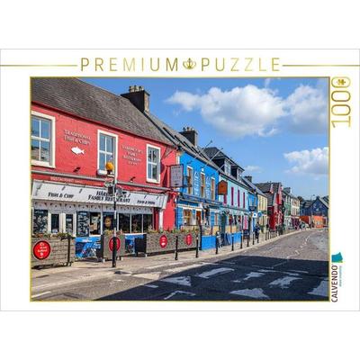CALVENDO Puzzle Dingle Town: Farben, Fisch und Freiheit | 1000 Teile Lege-Größe 64x48cm Foto-Puzzle für glückliche Stunden