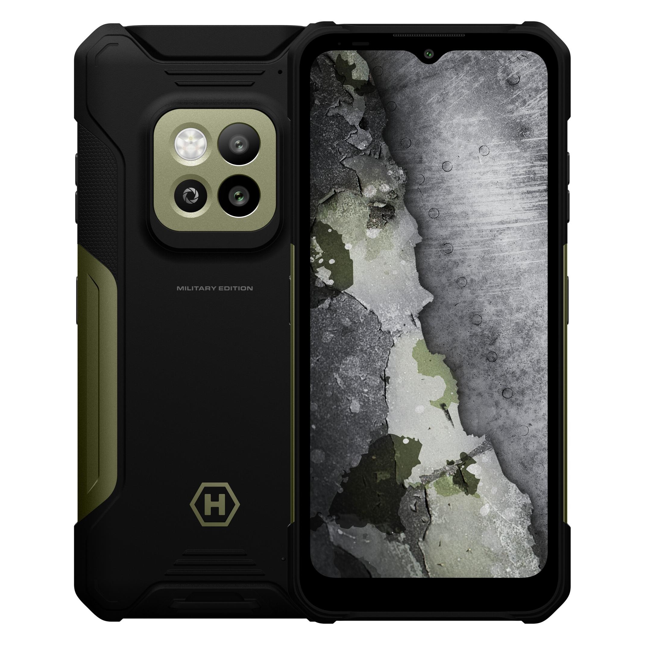 Myphone Hammer Construction 2 (128 GB, Grün, 6.58", Hybrid Dual SIM + eSIM, 5G) (TEL000984)