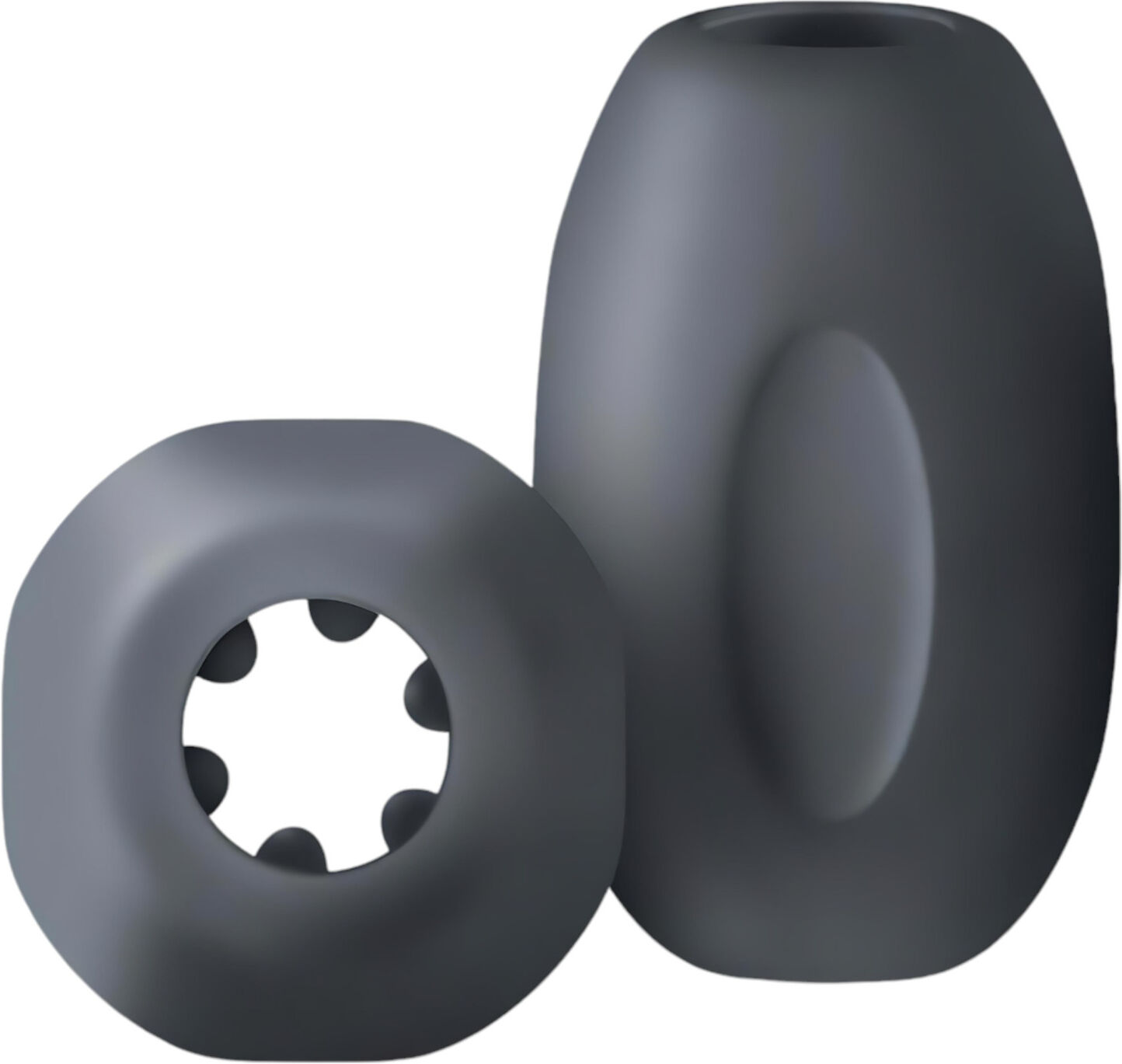 Boners Rock Hard Travel Masturbator (Gray)