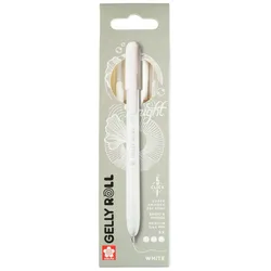 Sakura Gelschreiber Gelly Roll Retractable Classic , Schreibfarbe: weiß