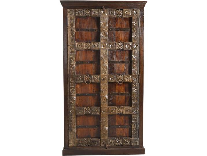 Schrank Mirah braun Holz B 100 H 180 cm - Schrank