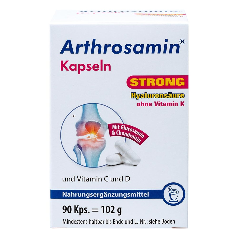 Pharma Peter GmbH Arthrosamin strong ohne Vitamin K Kapseln 13513540