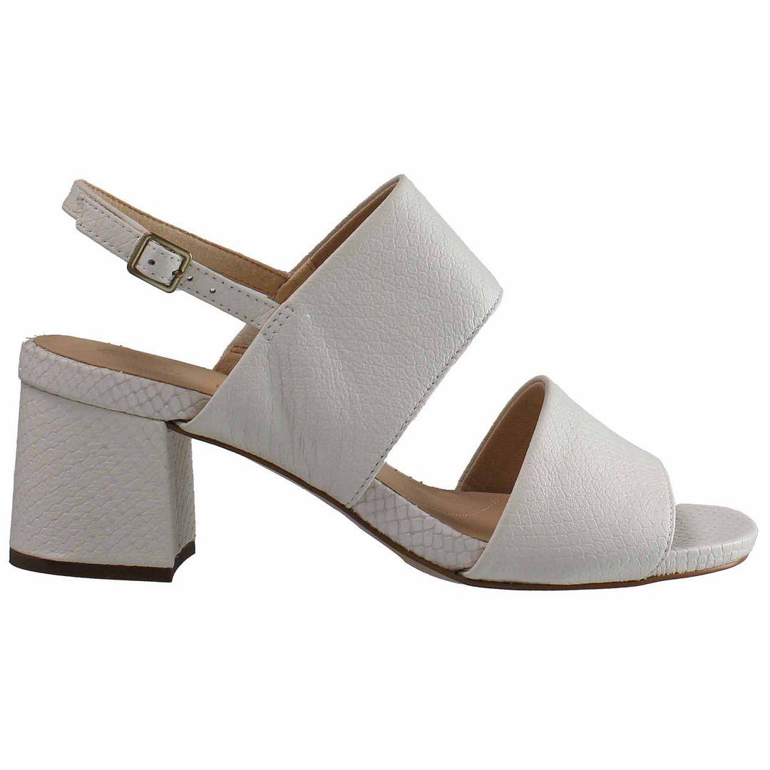 Clarks Sheer55 Damen weiße Schuhe