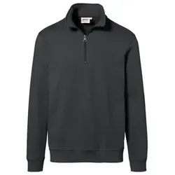 Zip-Sweatshirt Premium 451, anthrazit, Größe L - anthrazit - L