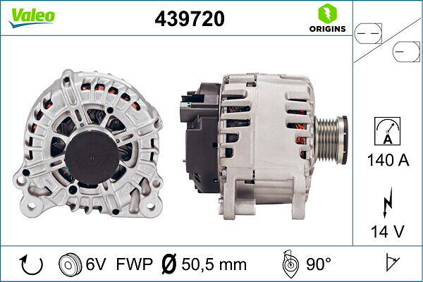 Valeo Generator New Original Part 439720 Für Vw