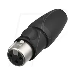 NEUTRIK NC3FX1-T - 3-poliger Kabelstecker, (TOP), vergoldete Kontakte