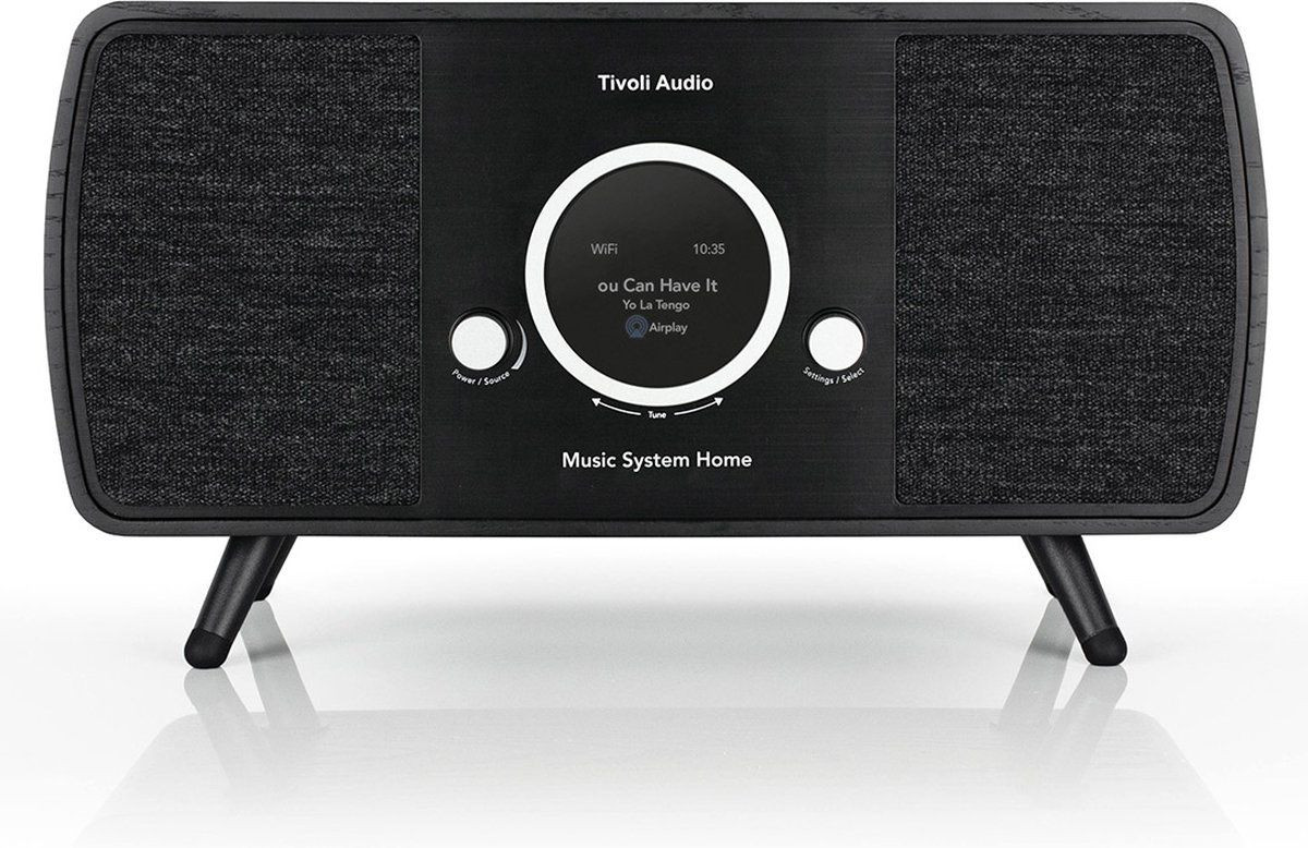 Tivoli Audio Music System Home Gen 2 - Wi-Fi Home Entertainment Systeem - Zwart