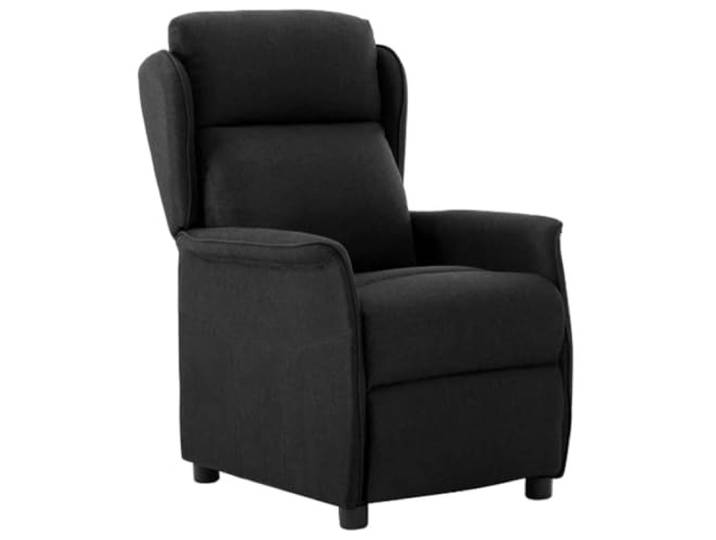 HAQWRDQSG Relaxsessel Schwarz Verstellbarer Liegestuhl 66,5x94x101,5 cm Bequemer Fernsehsessel mit flexibler Rückenlehne für Ihr Wohnzimmer und Home Office. Ergonomisches Design zum Entspannen.