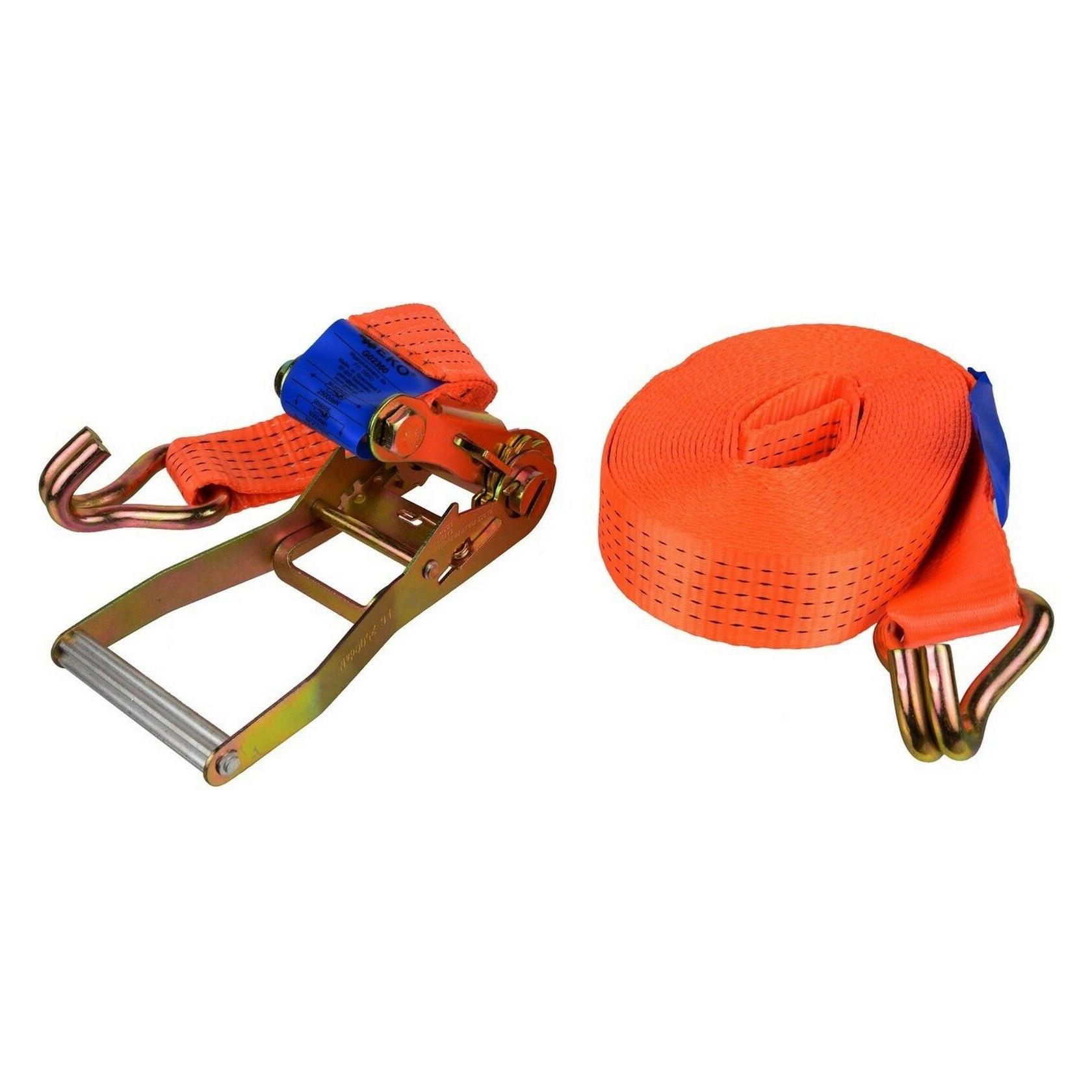 GEKO Spanngurt mit ERGO-Ratsche und Haken, 10m/5T/50mm (G02360)