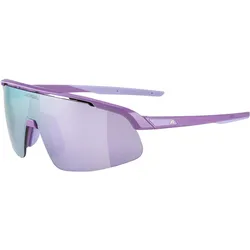 Alpina, Unisex, Sportbrille, Turbo Pro Youth (berry gloss, Lila, Purple), Violett