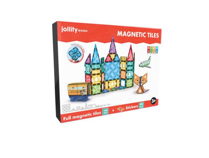 MAGNETICS Magnetische Bouwblokken STEM 100 pcs