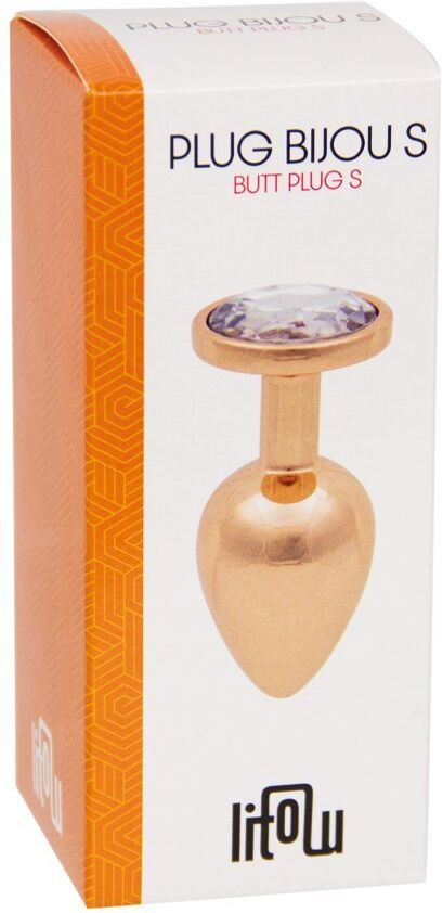 Litolu Plug Bijou Rose Gold S