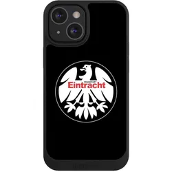 Nivocase Handyhülle für Apple iPhone 13 Mini Hülle NIVOpure Case Schwarz Eintracht Frankfurt Offizielles (Apple iPhone 13 mini), Smartphone Hülle, Schwarz