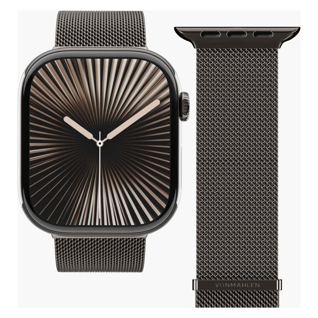 Vonmählen Milanese Loop 2 (40 mm, 41 mm, 42 mm, Edelstahl, Metall, Stainless Steel) (AWS00175)