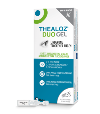 Thea Pharma GmbH THEALOZ Duo Gel Augengel 30X0.4 g 10394276