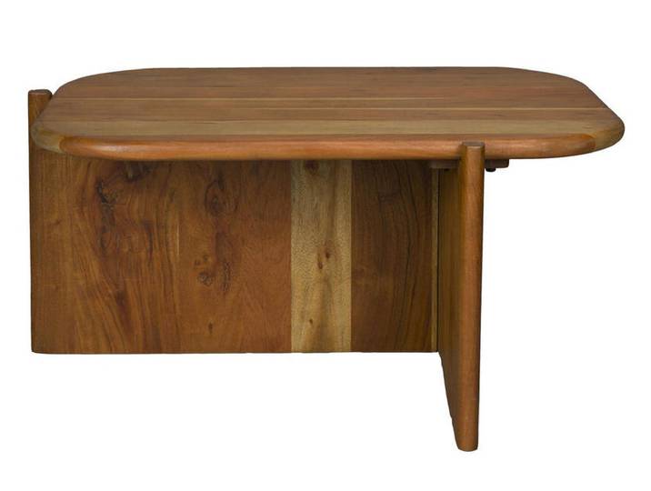 Couchtisch Zelessa – aus Akazienholz in Braun - Braun - Luxusbetten24