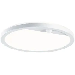 Paulmann Outdoor LED Panel LAMINA PIR, IP44, mit Bewegungsmelder, rund, Ø 28cm, 230V, 15W 3000K 1200lm, weiß PAUL-94662