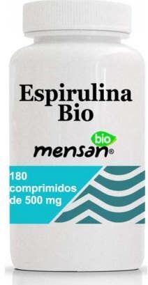 Mensan Espirulina Bio 500 mg 180 caps