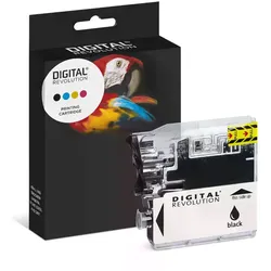 Digital Revolution Tinte kompatibel mit Brother LC-1100BK LC-980BK Universal  schwarz