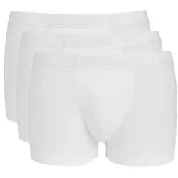 Jockey 3P Cotton Plus Trunk Weiß Large Herren