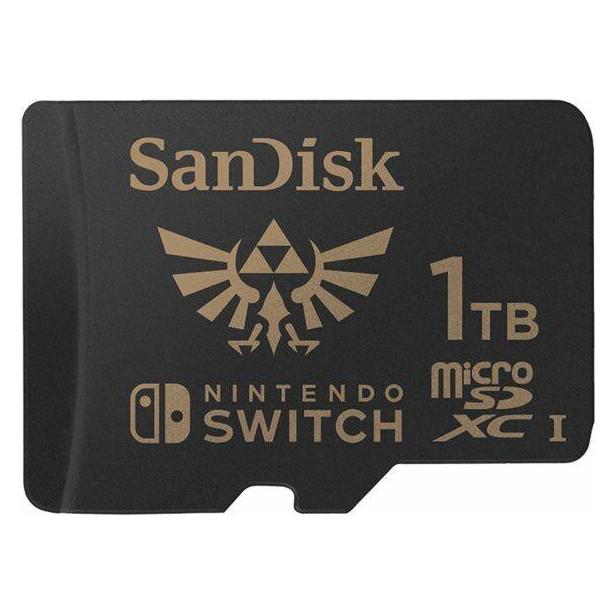 Sandisk Nintendo Switch Card (1000 GB, microSDXC, U3, UHS-I) (SDSQXAO-1T00-GN6ZN)
