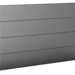 Biohort Sichtschutz zu DaVinci ohne Acrylglas Gr. 1,5m dunkelgrau-metallic B148921