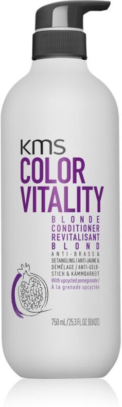 KMS Color Vitality Blonde Conditioner après-shampoing pour cheveux blonds 750 ml