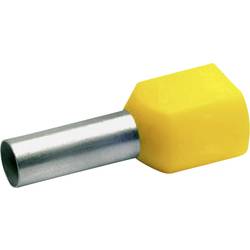 Klauke 87614 Zwillings-Aderendhülse 10 mm² Teilisoliert Rot 100 St.