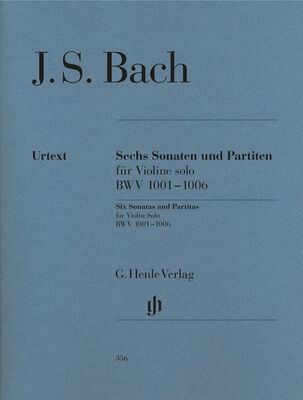 Henle Verlag Bach Sonaten und Partiten