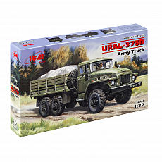 ICM - URAL-375D - Army Truck - 1:72 - 101 Teile 306768