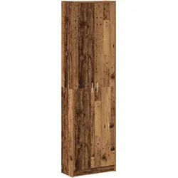 vidaXL Kleiderschrank Altholz 55x25x189 cm Holzwerkstoff