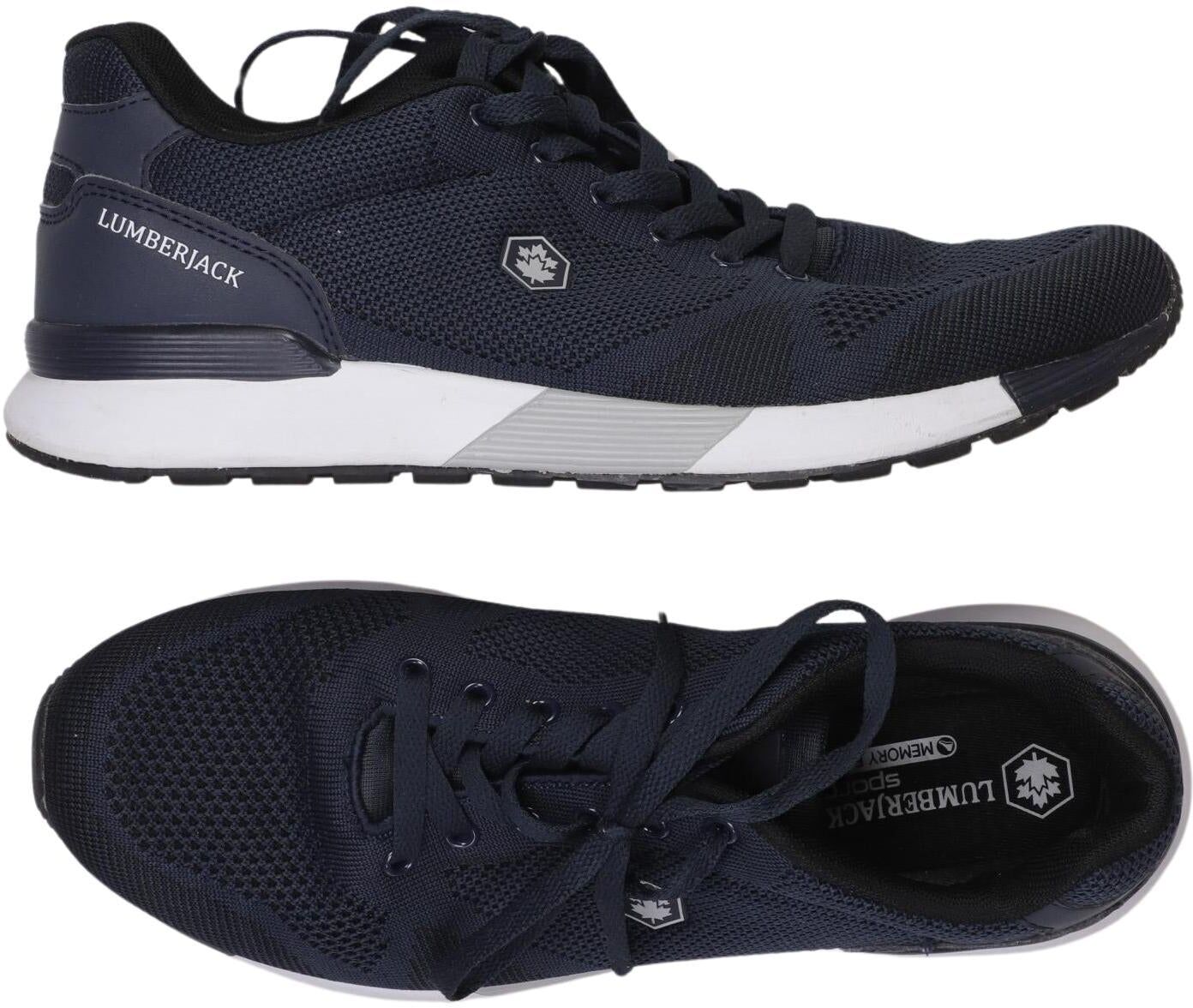 Lumberjack Herren Sneaker, Marineblau, Gr. EU 42, Kunstleder - Second Hand