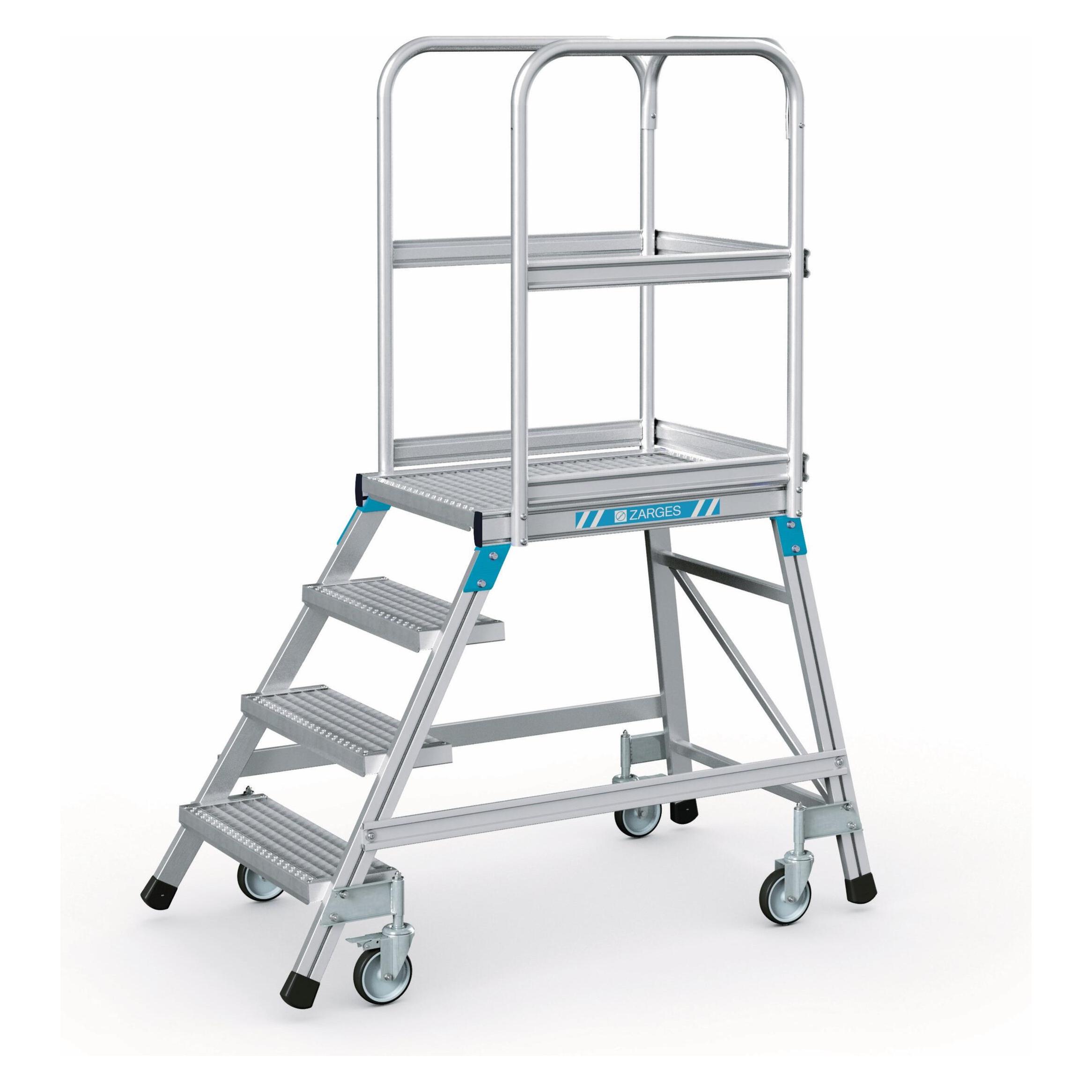 Zarges Podesttreppe, einseitig (60 cm) (230602)