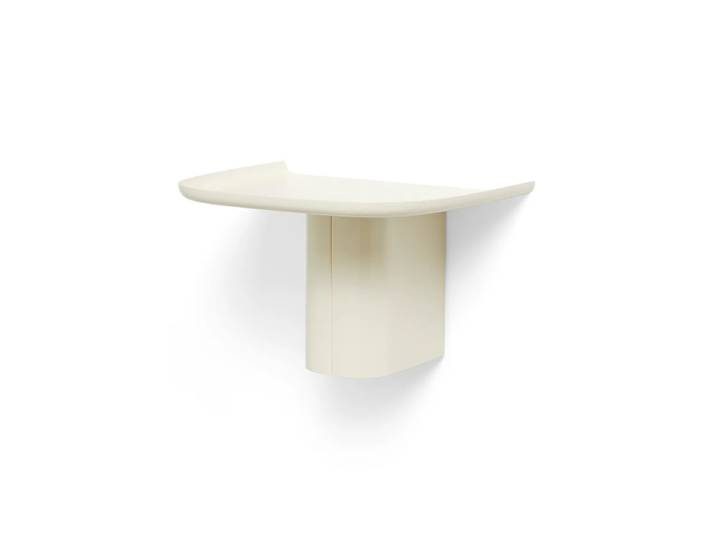 HAY - Korpus Wandregal mit Kleiderhaken, S, cream