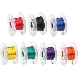 DON LD10-MIX - Cu Lackdraht Set, Ø 0,10mm, 7x10m