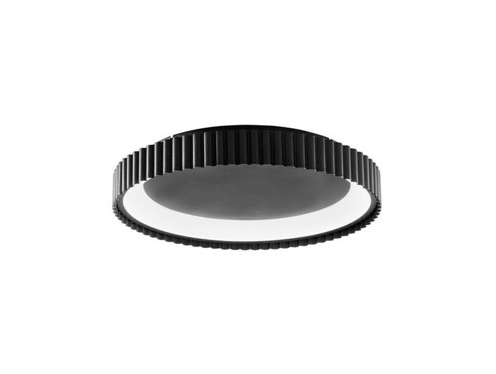 Luce Ambiente Design LED Deckenleuchte Niike, schwarz, für Wohn- / Esszimmer, Metall, Modern