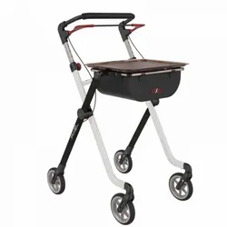 Rehasense Indoor Rollator Pixel Schwarz & WeiÃ