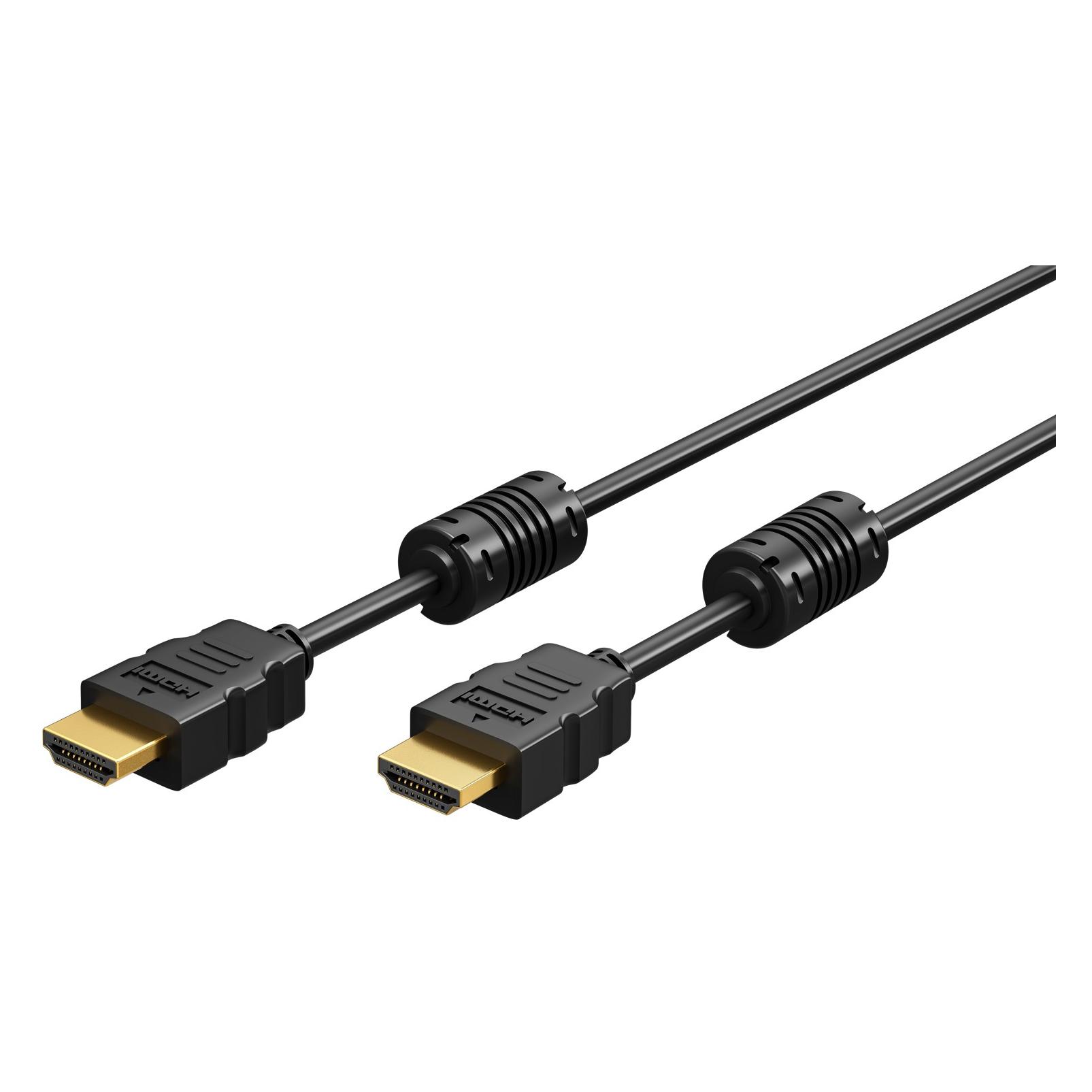 Goobay High-Speed-HDMI-Kabel mit Ethernet Ferrite (1.50 m) (61300)
