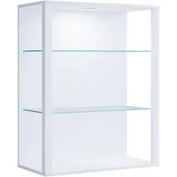 VCM, Vitrine + Buffetschrank, Holz Glas Stand Vitrine Glasol LW (70 x 35 x 90 cm)