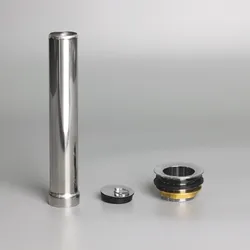GastroHero Ablaufventil Metall 1 1/2 Zoll mit Standrohr und Stopfen für Spültische Basic Ersatzteil Spültechnik