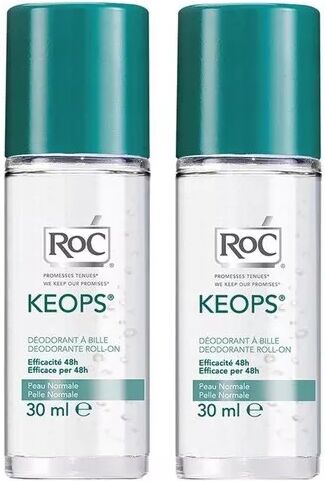 RoC Keops Desodorante Roll-On Piel Normal 2x30ml
