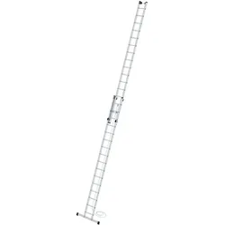 PROREGAL Sprossen-Seilzugleiter 2-teilig mit Standard-Traverse 2x16 Sprossen