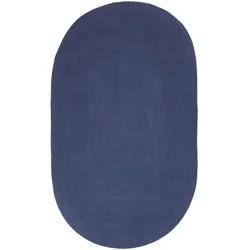 TEPPICH geflochten oval 50/80 cm